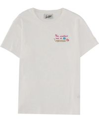 MC2 Saint Barth - Graphic Crew Neck T-Shirt - Lyst