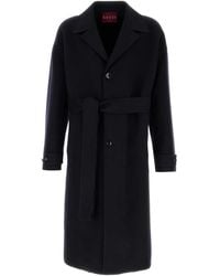 Gucci - Midnight Wool Blend Coat - Lyst