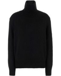 The Row - Cashmere Blend Plira Sweater - Lyst