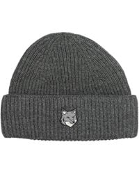 Maison Kitsuné - Fox Head Beanie - Lyst