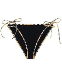 Burberry - 'Starla' Bikini Briefs - Lyst