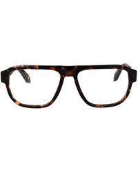 Off-White c/o Virgil Abloh - Shiny Dark Havana Acetate Glasses - Lyst