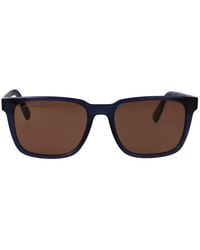 Lacoste - Transparent Injected Sunglasses - Lyst