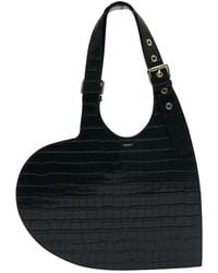 Coperni - Croco Belt Heart Shoulder Bag - Lyst