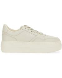 Hogan - Leather High-Top Sneakers - Lyst