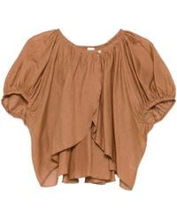 120% Lino - Linen Blouse - Lyst