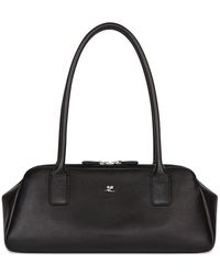 Courreges - Courregès Strip Leather Shoulder Bag - Lyst