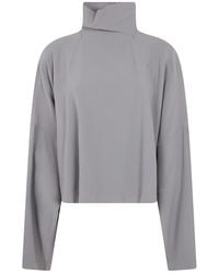 Rick Owens - "Jumbo Tobard" Cropped T-Shirt - Lyst