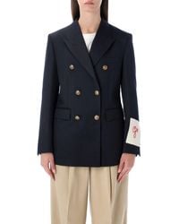 Golden Goose - Double-Breasted Blazer With Buttons - Lyst