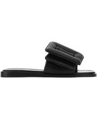Boyy - Leather Puffy Slippers - Lyst