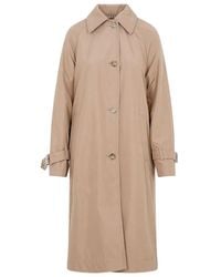 Akris - Wool Flannel Coat - Lyst
