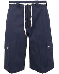 Drole de Monsieur - Le Short Workwear Chevron - Lyst