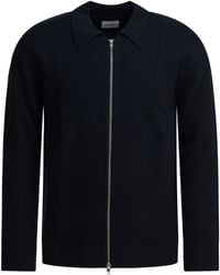 NN07 - "Harald" Wool Zipper Sweater - Lyst