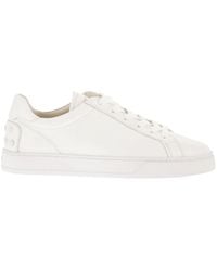 Tod's - Leather Trainers - Lyst