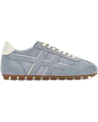 Hogan - Olympia Suede Sneakers - Lyst