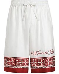 Dolce & Gabbana - Dolce & Gabbana Vanity Bermuda Shorts - Lyst