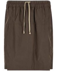 Rick Owens - Moncler + 'Kiltshorts' Bermuda Shorts - Lyst