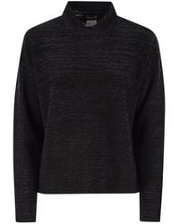 Fabiana Filippi - Cotton And Lurex Polo Neck Sweater - Lyst