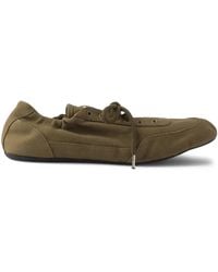 Prada - Collapse Canvas Sneakers - Lyst
