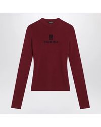 Balenciaga - Ribbed Nano Bb Sweater - Lyst