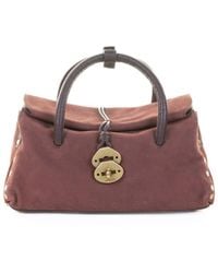 Zanellato - Dotta Jones Suede Bag With Shoulder Strap - Lyst
