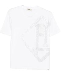 Herno - Cotton T-Shirt - Lyst