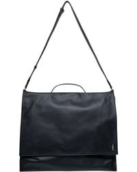 Jil Sander - Leather Messenger Bag - Lyst