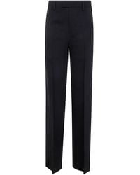Ann Demeulemeester - Maaike Flared Leg Comfort Trousers Viscose - Lyst