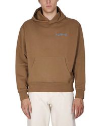 sunflower - Sweatshirt With Logo Embroidery - Lyst