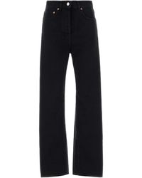 Balmain - Straight Fit Denim Pants - Lyst
