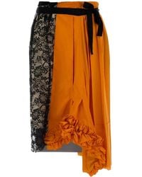 Prada - Taffeta Skirt - Lyst