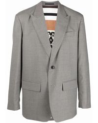 Valentino - Giacca M Petto Foderata - Lyst