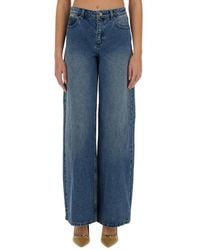 MICHAEL Michael Kors - Michael By Michael Kors Straight Leg Jeans - Lyst