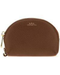 A.P.C. - Le Porte-Monnaie Neige - Lyst