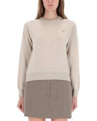 Maison Kitsuné - Maison Kitsuné Maglia Baby Fox - Lyst