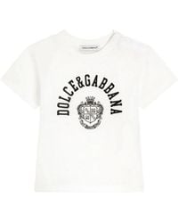 Dolce & Gabbana - Dolce & Gabbana T-Shirt With Logo - Lyst