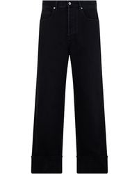 Bottega Veneta - Jeans With Folded Hem - Lyst