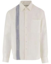 JW Anderson - Linen Shirt - Lyst