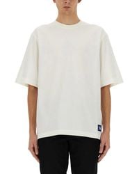 Burberry - T-Shir With Ekd Patch - Lyst