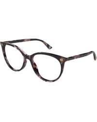 Gucci - Eyeglasses Gg0093O 009 Havana Havana Transpa/17/140 - Lyst