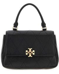 Tory Burch - Charlie Quilted Top Handle Chain Wallet - Lyst