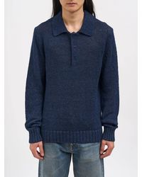 sunflower - Linen And Cotton Polo Shirt - Lyst