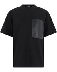 Bottega Veneta - T-Shirt With Pocket - Lyst