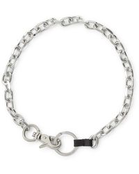 Our Legacy Udon Ladon Leather Keychain in Black for Men | Lyst