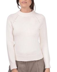 Gran Sasso - Wool Crew Neck Sweater - Lyst