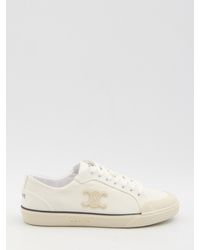 Celine - Triomphe Low-Top Sneakers - Lyst