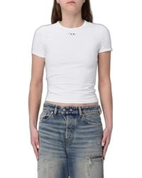DIESEL - Slim T-Shirt With Metallic Oval D - Lyst