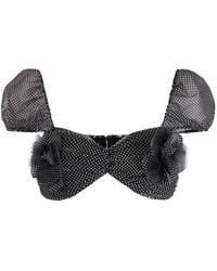 Elisabetta Franchi - Polka Dot Print Top - Lyst