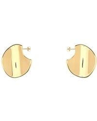 Bottega Veneta - Large Disc Earrings - Lyst