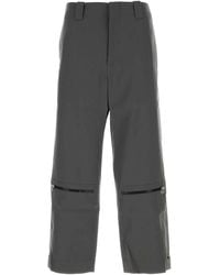 OAMC - Charcoal Cotton Pant - Lyst